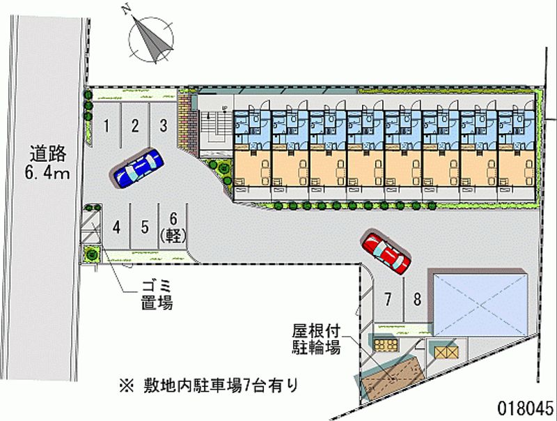 レオパレスはせがわ 月極駐車場