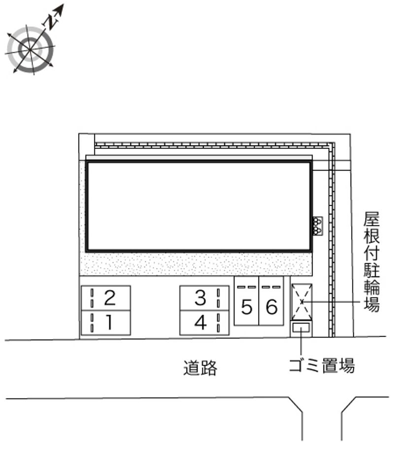 レオネクストフジハイム 配置図