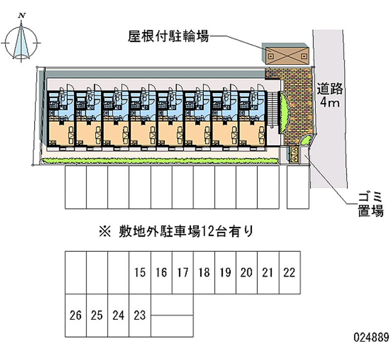 24889 bãi đậu xe hàng tháng