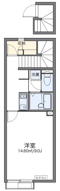 レオネクストガルデン青江 間取り図