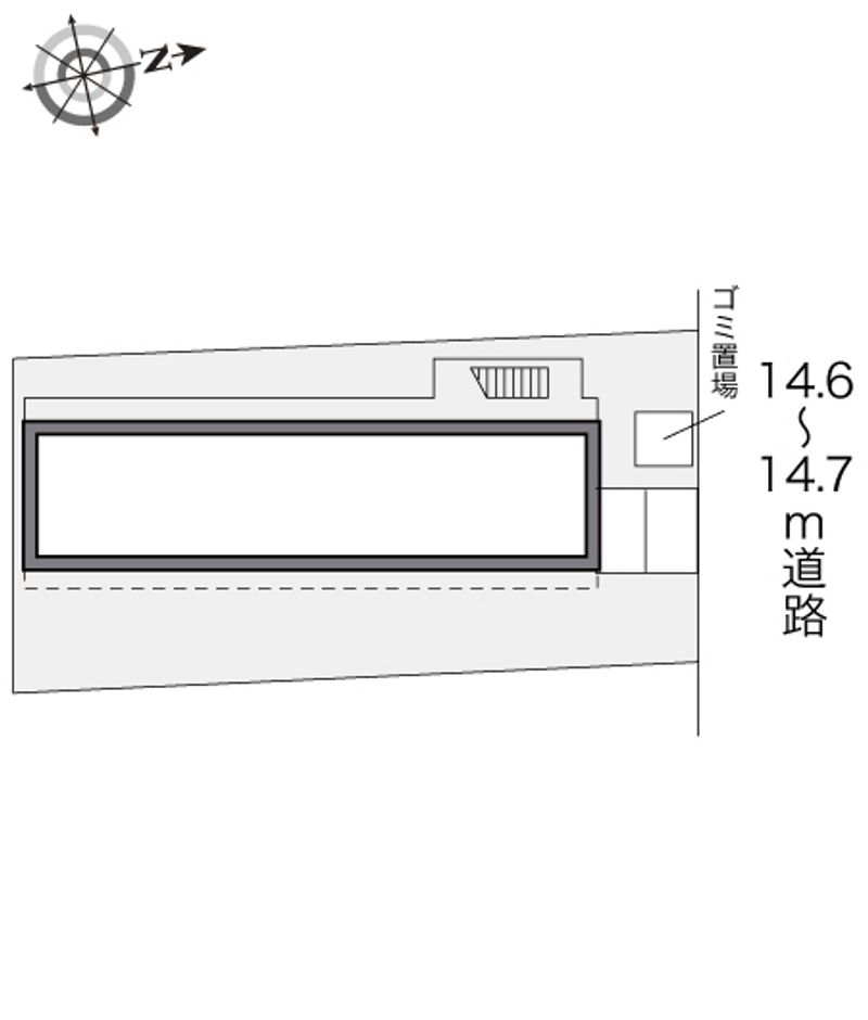 レオパレスサンファーム 配置図
