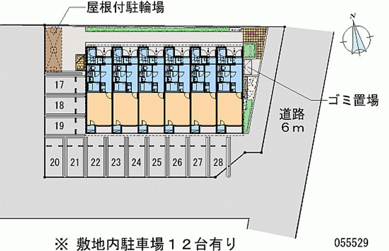 レオネクスト西河原Ⅲ 月極駐車場