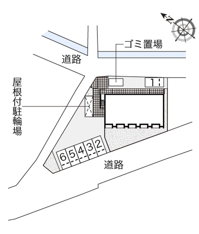 レオネクストオチュールⅡ 配置図