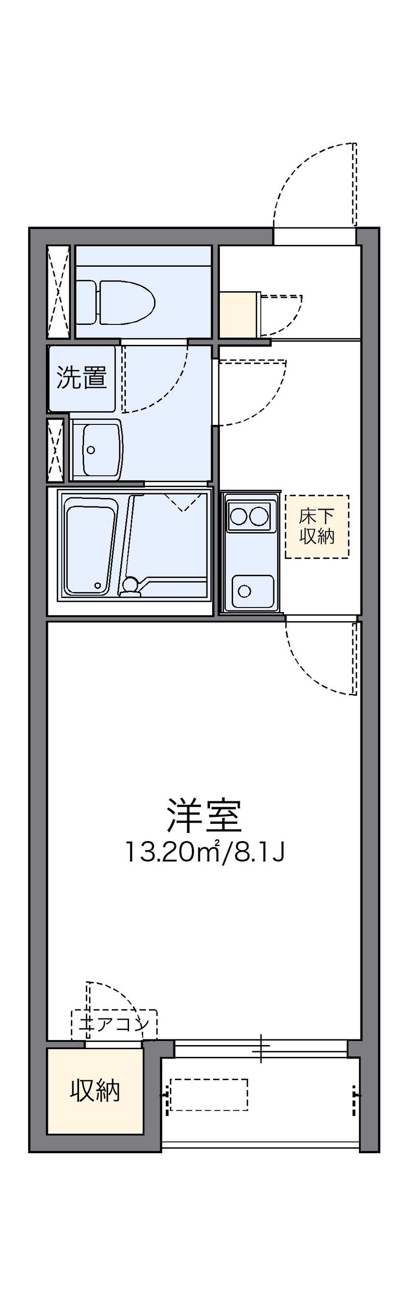 レオネクスト日新福知山 間取図