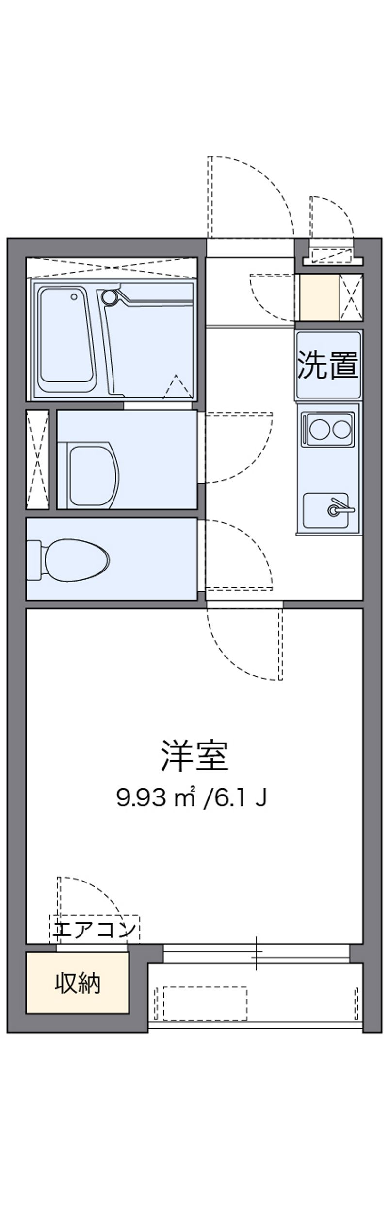 クレイノＣＵＲＲＥＮＴ 間取図