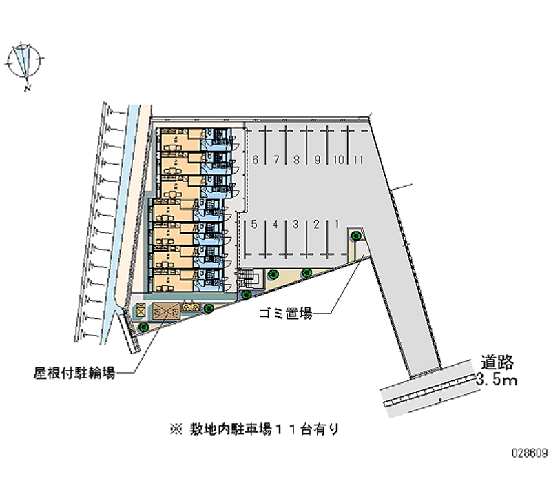 28609 bãi đậu xe hàng tháng