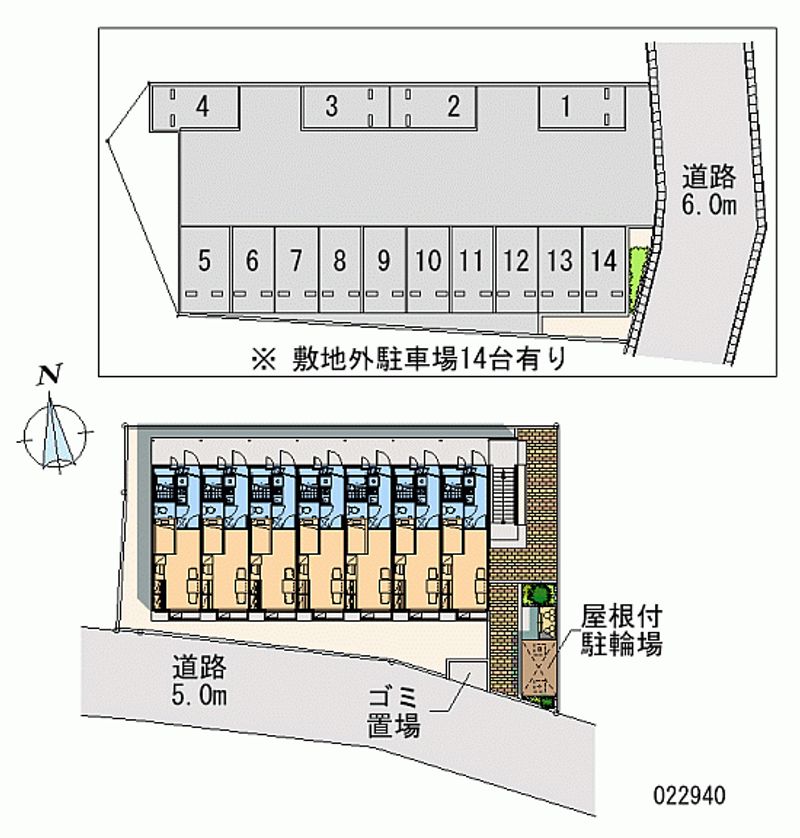 22940月租停车场