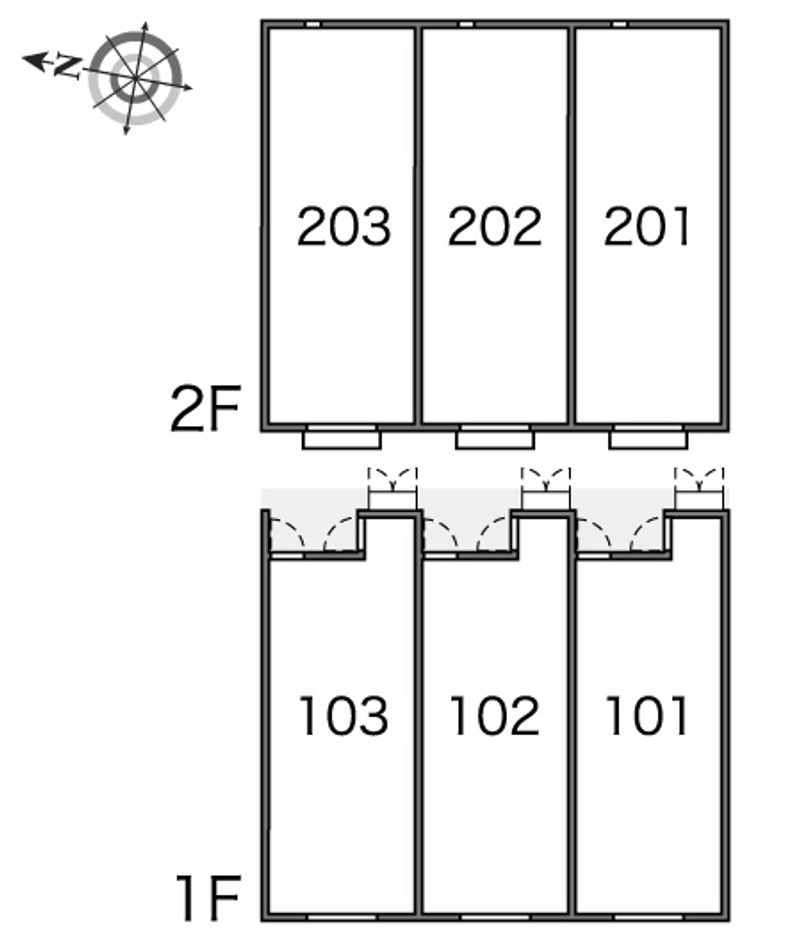 レオネクスト塩浜 間取り配置図