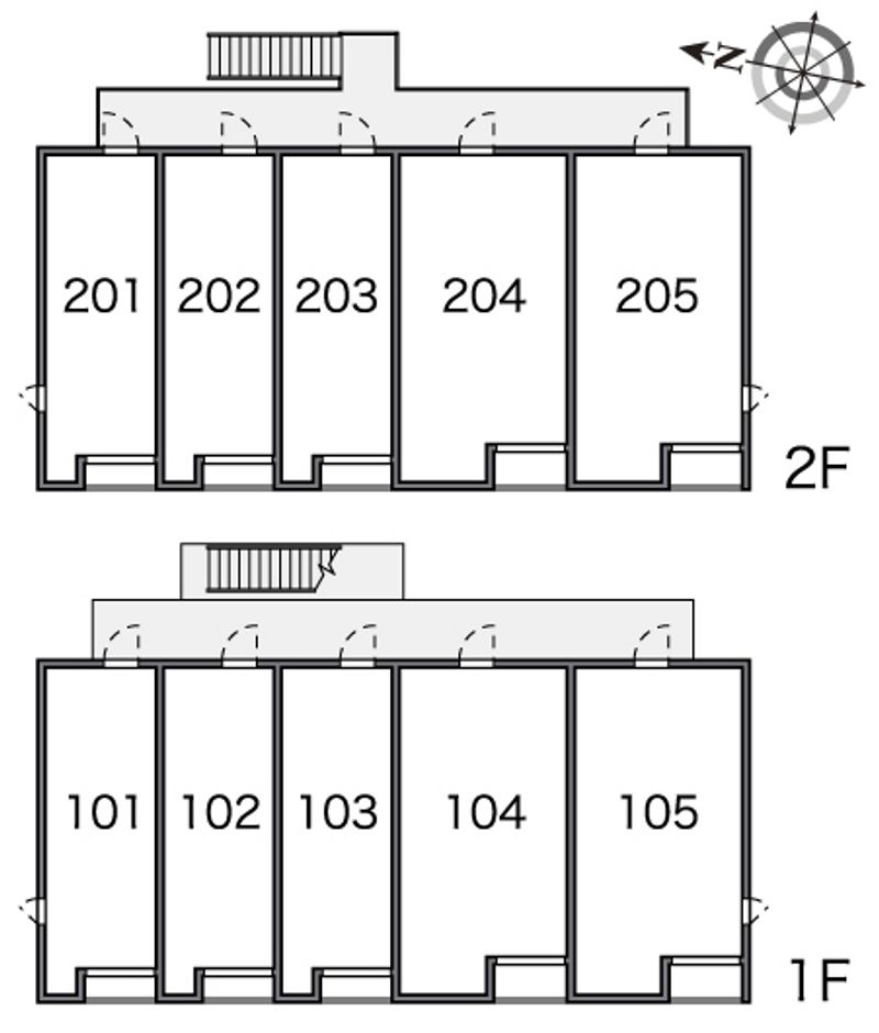 レオネクストＵ　エスペランサ 間取り配置図