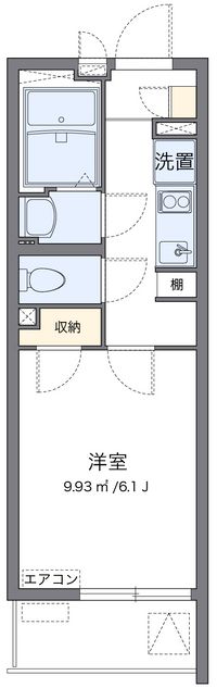 クレイノ緑園 間取り図