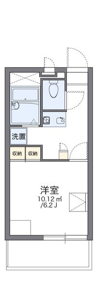 レオパレスオーキッドⅡ 間取り図