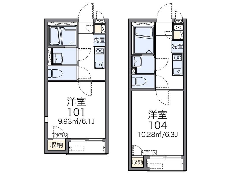 レオネクストマウンテン　ベン 間取図