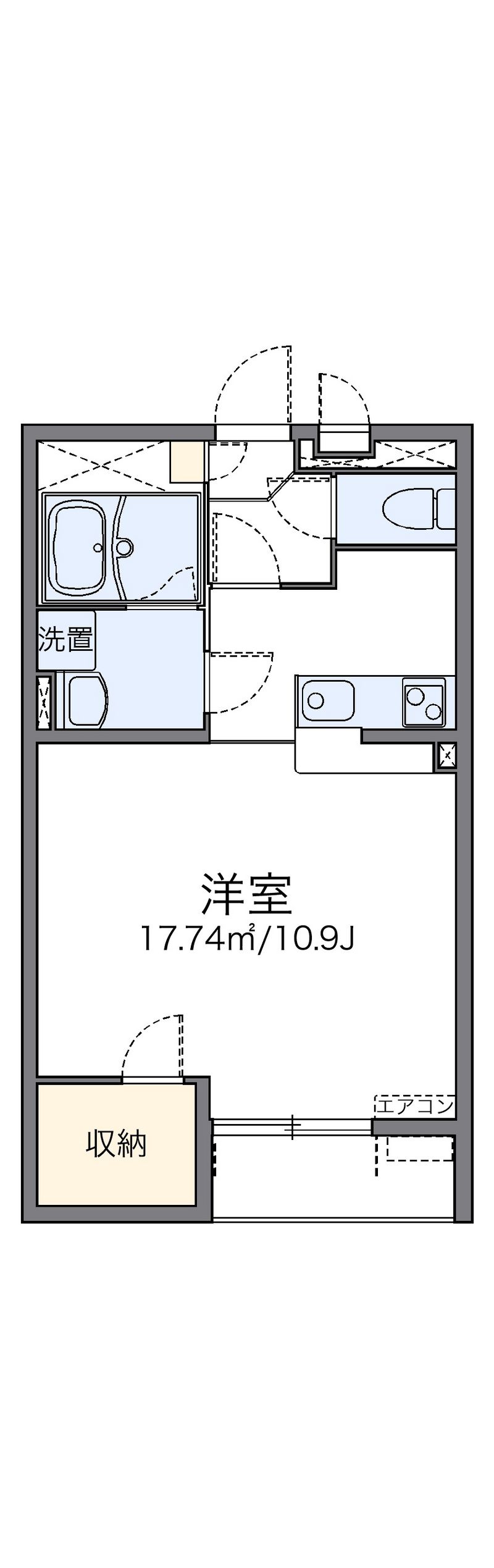 レオネクスト松の本 間取図