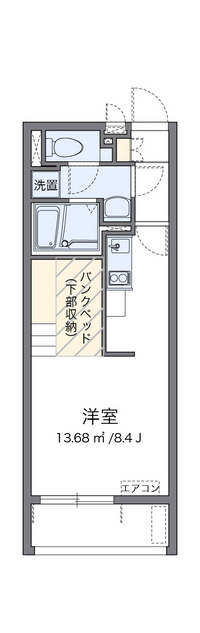 レオネクストポムールⅤ 間取り図