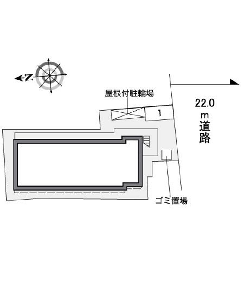 レオパレスＲＥＤ 配置図