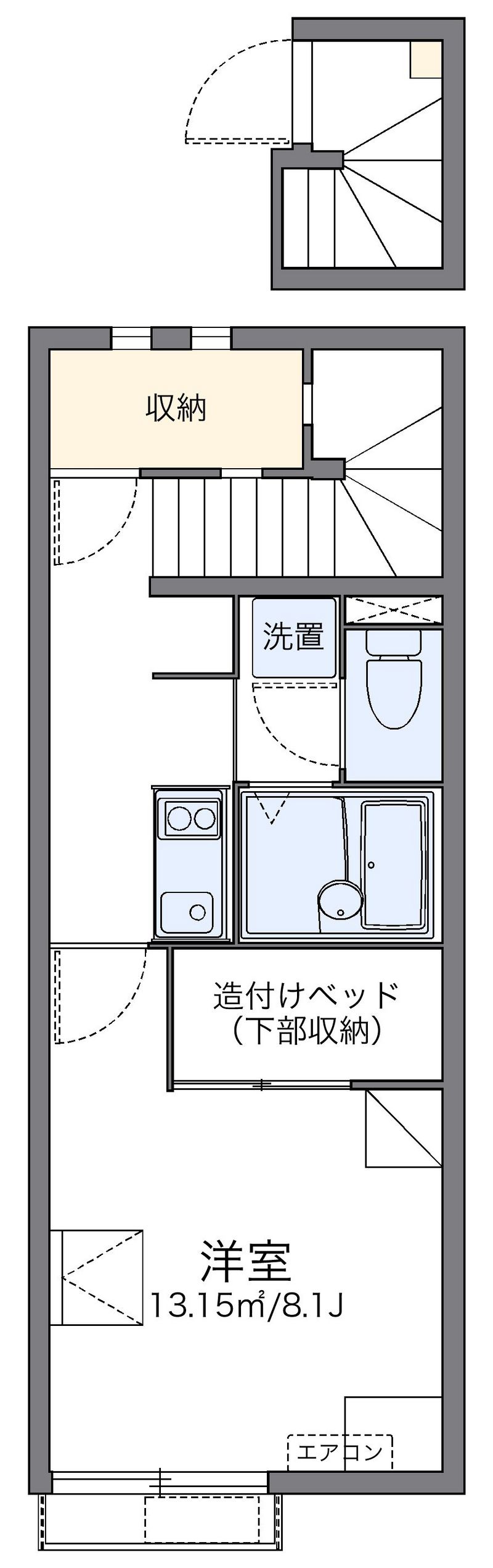 レオネクストフォルティッシモ 間取図
