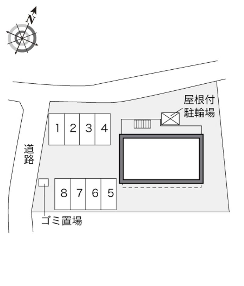 レオパレス高良 駐車場