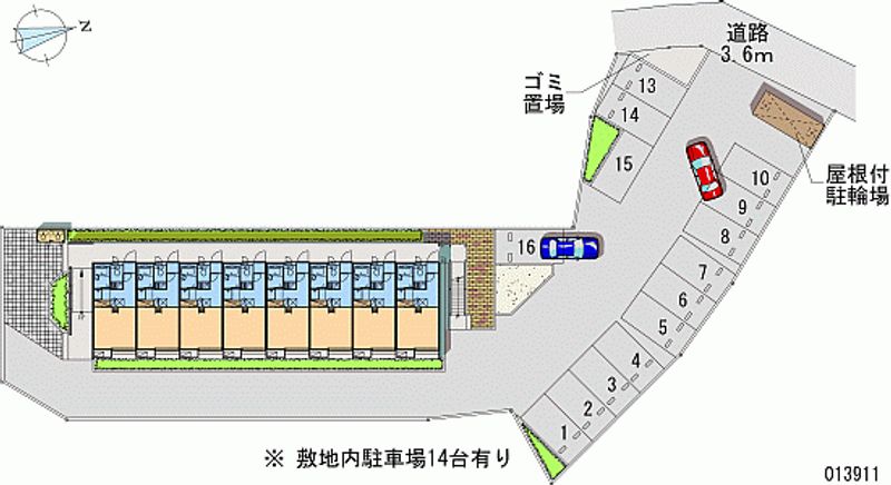 13911月租停車場