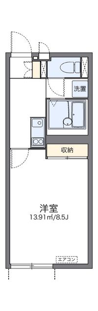 レオネクストソレイユ 間取り図