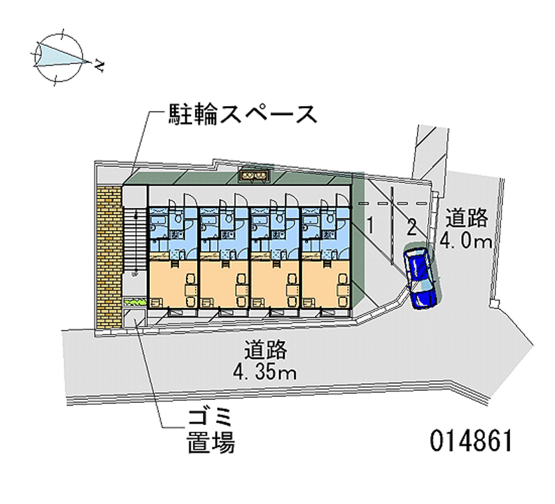 レオパレスパルク 月極駐車場