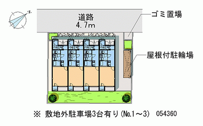 54360 Monthly parking lot