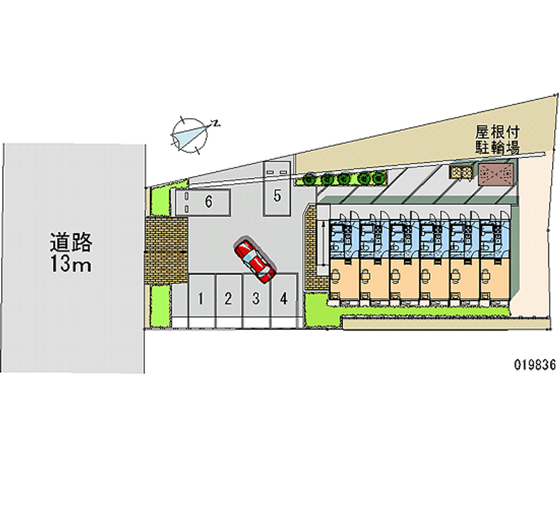 19836月租停車場