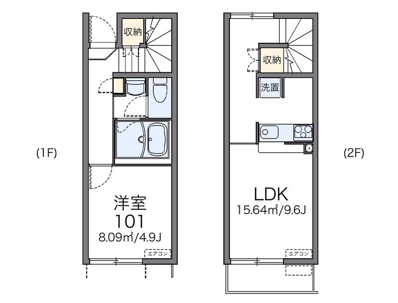 レオネクスト大久手Ⅲ 間取図