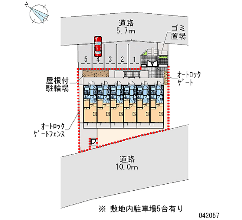 42057月租停车场