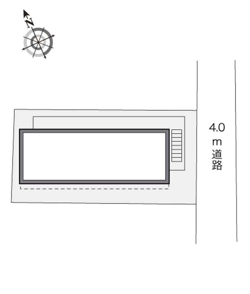 レオパレスアンゲネーム 配置図
