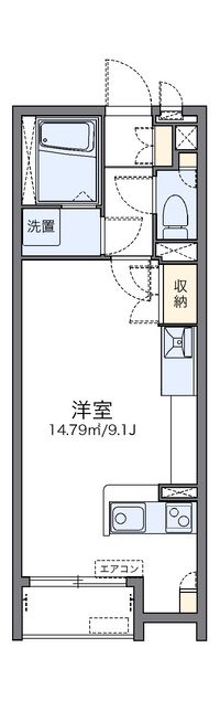 レオネクストメニーウェル岡南 間取り図