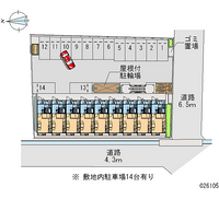 26105 Monthly parking lot