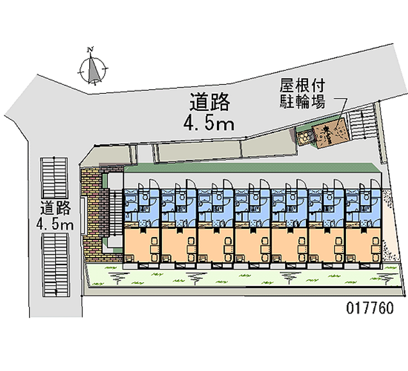 レオパレス港南台 区画図