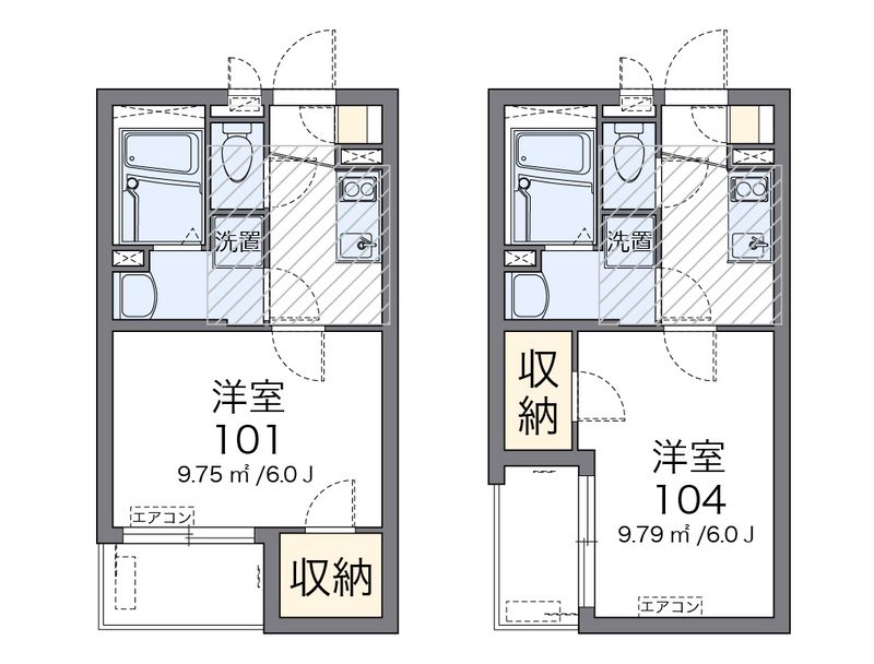 ミランダ北砂 間取図