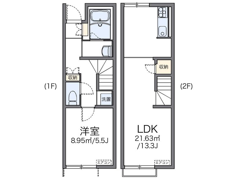 レオネクストキョウエダ 間取図