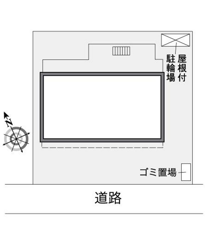 レオパレスアルブルヴィラージュ 配置図
