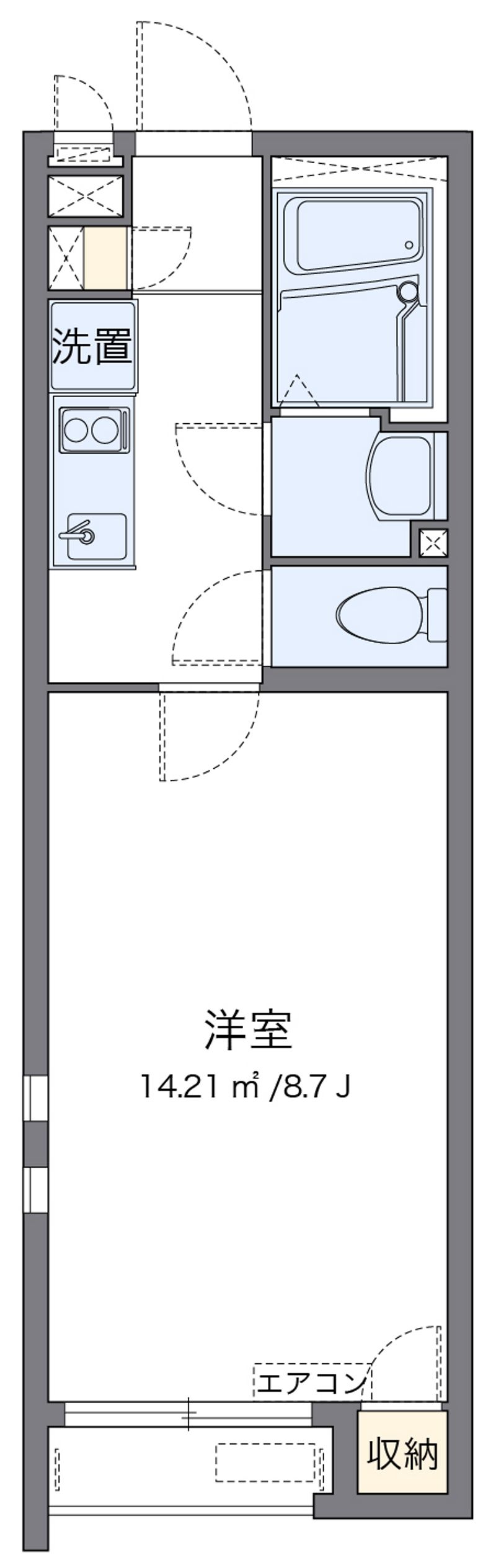 クレイノ垂井 間取図