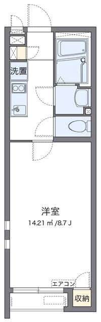 クレイノ垂井 間取り図