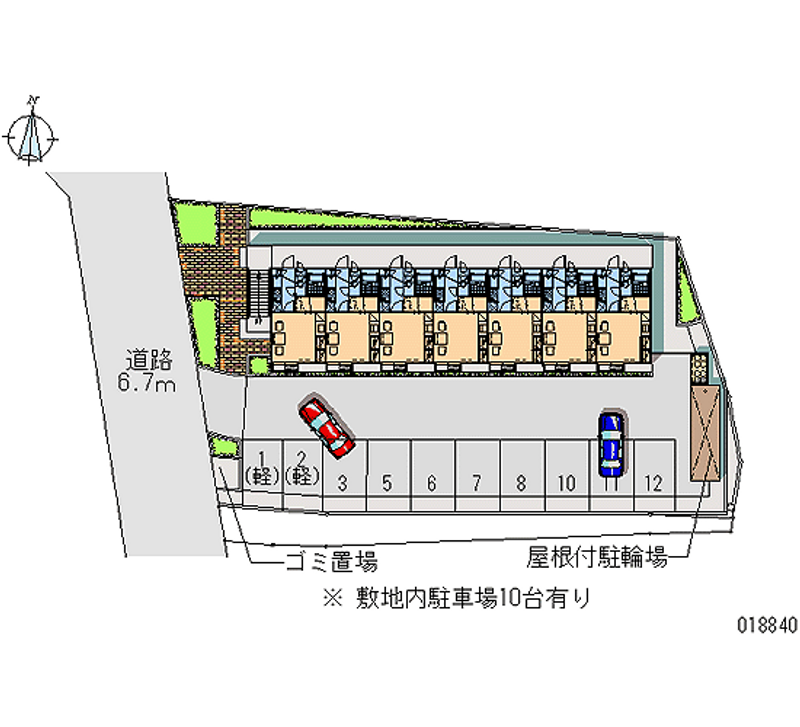 18840月租停车场