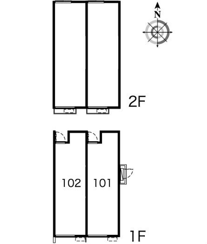 レオネクスト帷子 間取り配置図