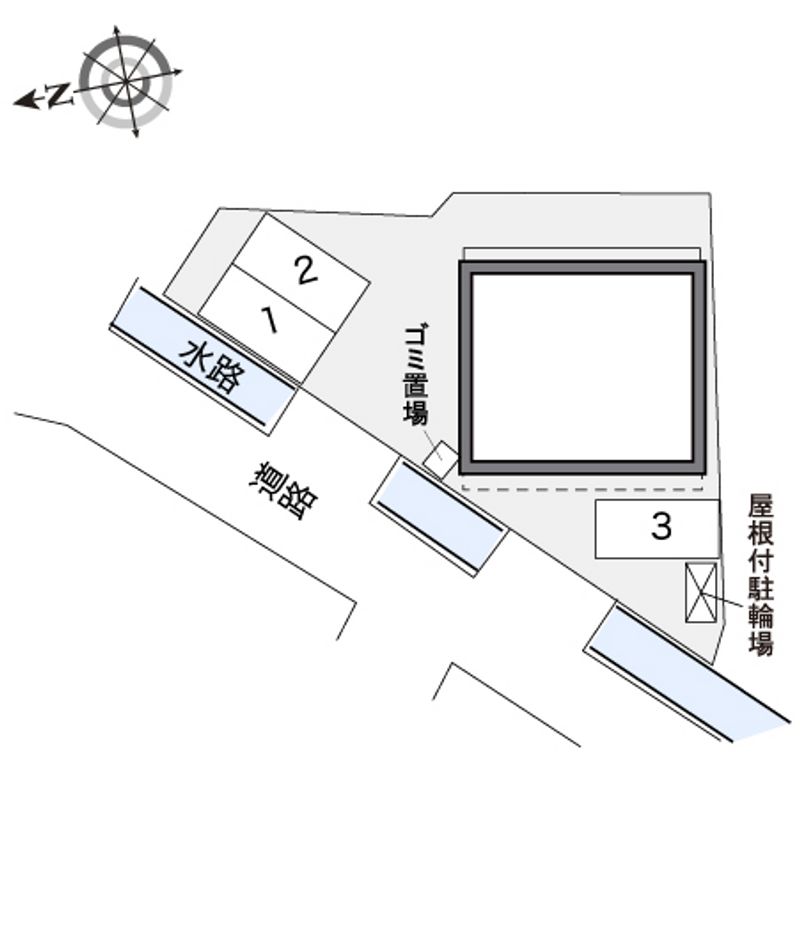レオパレスシイ　エス 配置図