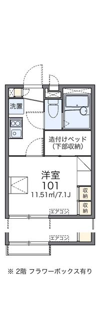 レオパレスＫＩＲＡＲＡ 間取図