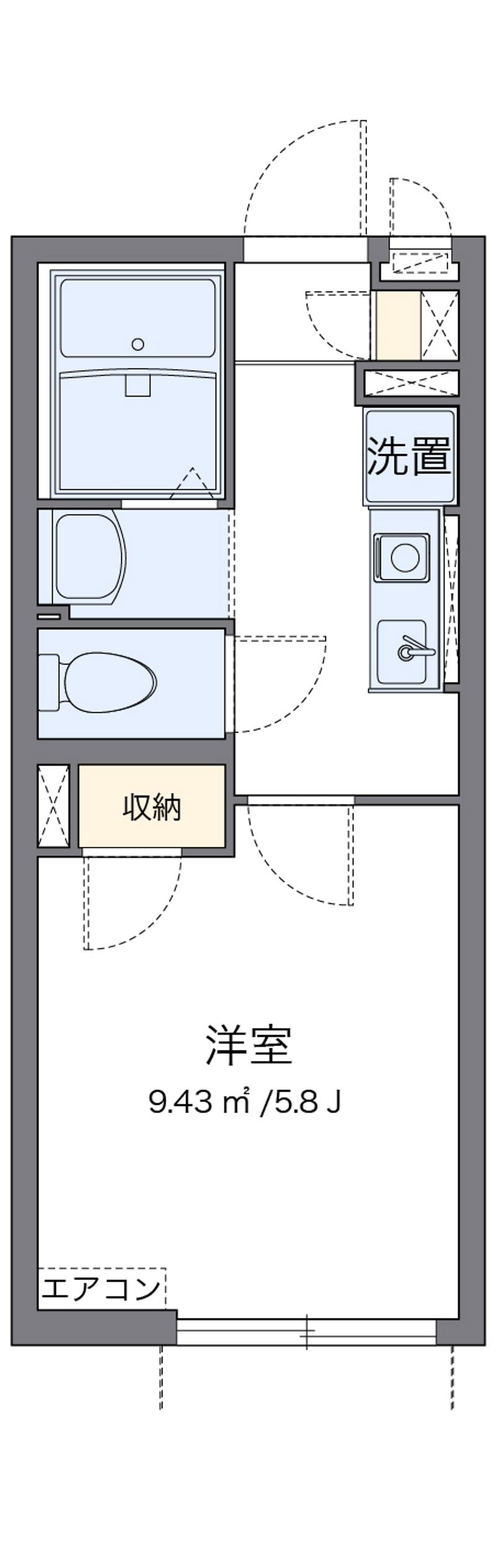 ヴィアロ高島平レジデンスＡ 間取り