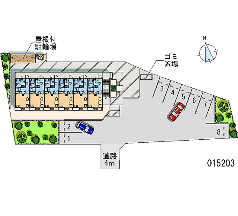 レオパレスセレーヌ 月極駐車場