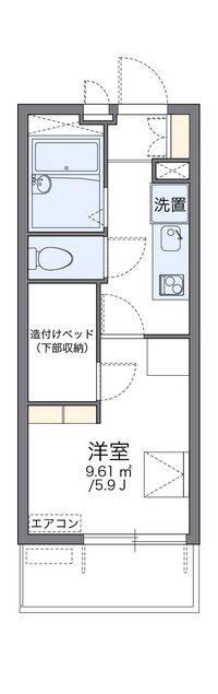 レオパレスＷＡＯ　ＷＡＯ 間取り図