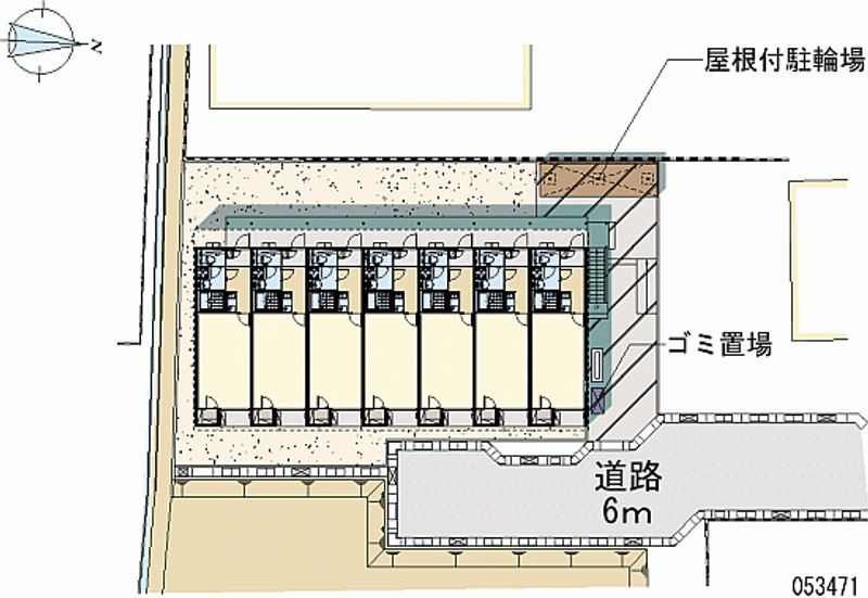 レオネクストグレース三野 区画図