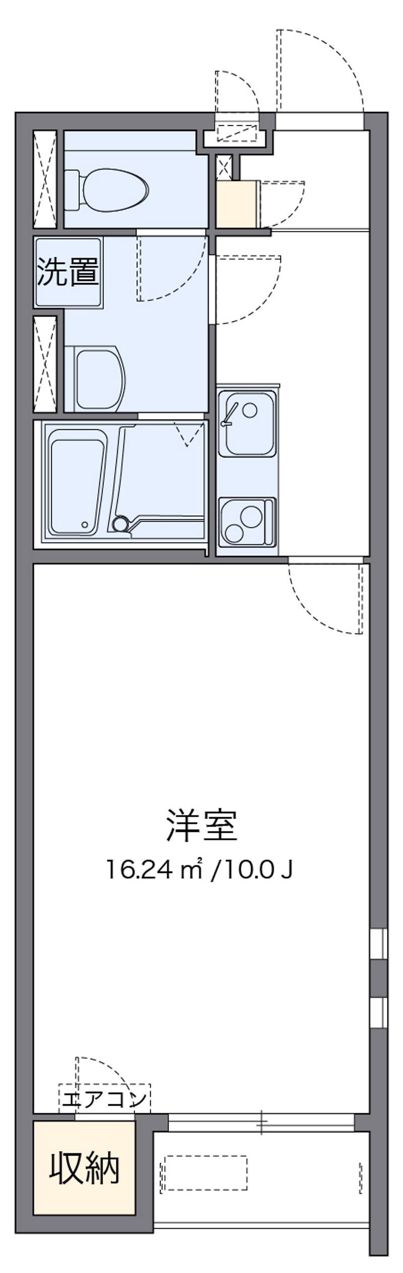 クレイノもみじⅣ 間取図