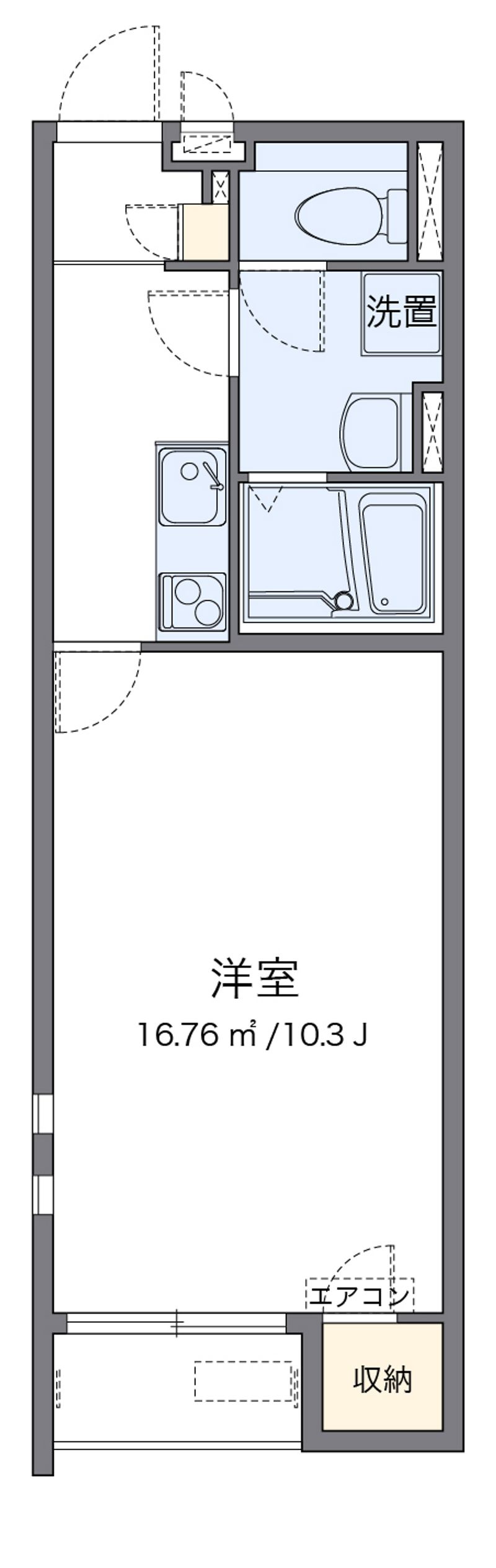 クレイノサンセーズ 間取図