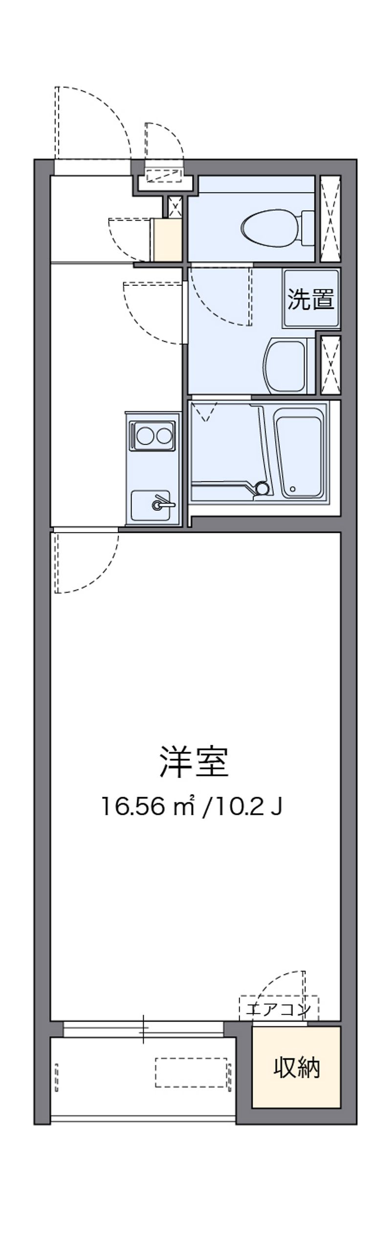 クレイノウイングワード感田 間取図