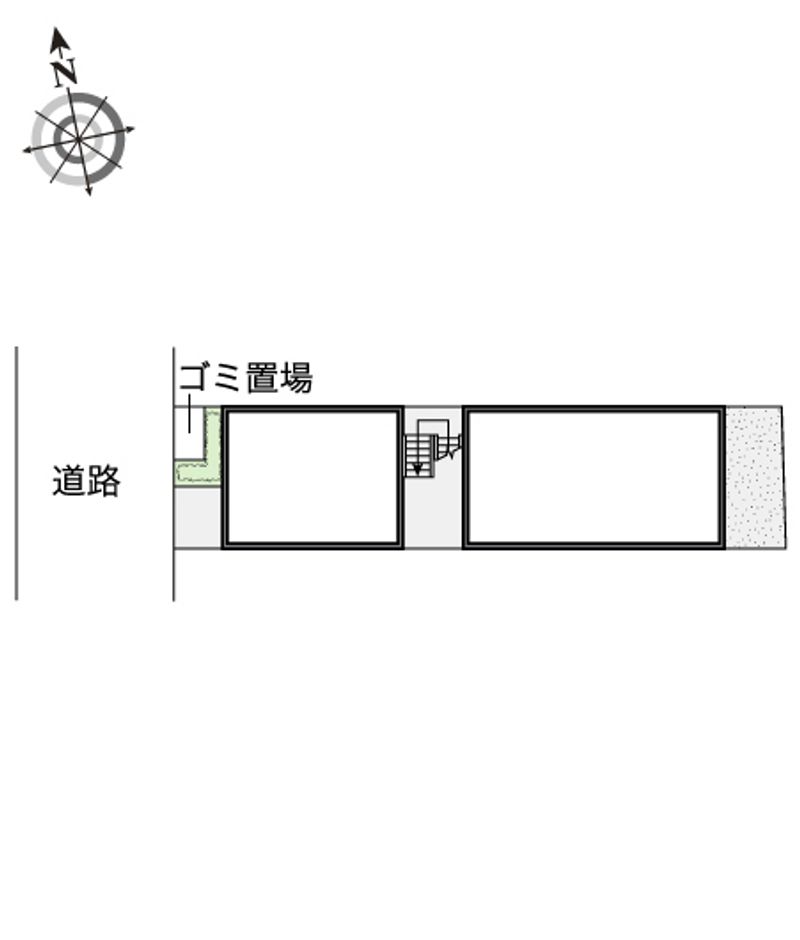 leopalace Matsubara Dai2 Bản vẽ sơ đồ bố trí