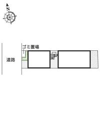 leopalace Matsubara Dai2 Bản vẽ sơ đồ bố trí